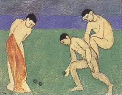 The Boules Players (mk35), Henri Matisse